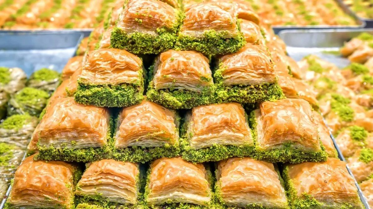 Bayram sofralarının vazgeçilmezi fıstıklı baklava, son beş yılda yüzde 1.394