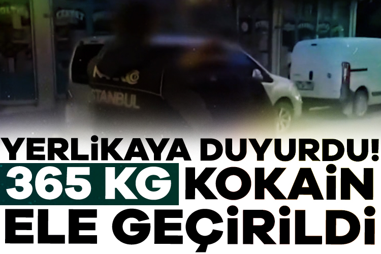 Yerlikaya duyurdu: İstanbul’da 365 kg kokain ele geçirildi İçişleri Bakanı Ali Yerlikaya, İstanbul'da düzenlenen uyuşturucu operasyonuna ilişkin açıklama