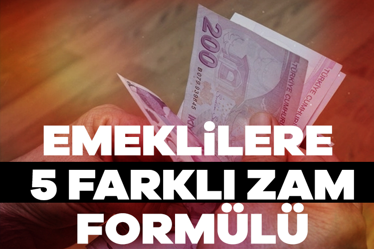 Emeklilere 5 farklı zam formülü Emekli bayram ikramiyelerine zam yapılması planlanıyor. Çalışma ve Sosyal Güvenlik