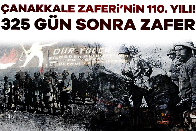 Çanakkale Deniz Zaferi’nin üzerinden 110 yıl geçti Çanakkale'de 18 Mart 1915'te elde edilen deniz zaferi, Türk milletinin