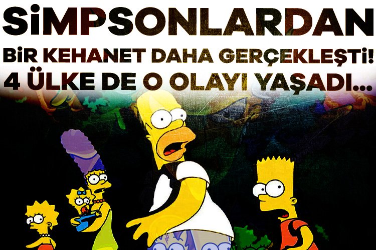 Simpsonlardan bir kehanet daha gerçekleşti! 4 ülke de o olayı yaşadı… Simpsonlar dizisinin 1998 yapım "Springfield'ın Son Günü" bölümündeki 2025'teki elektrik
