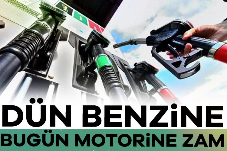 Dün benzine bugün motorine zam geldi! Döviz kurlarındaki oynaklık akaryakıt fiyatlarına zam olarak yansıyor. Benzinin litresine