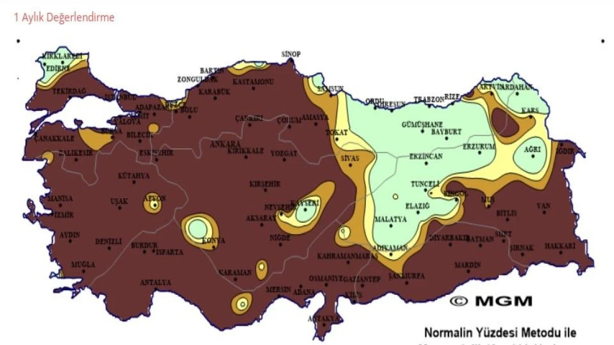 Türkiye, don felaketinin yaralarını sarmaya çalışırken şimdi de şiddetli kuraklıkla
