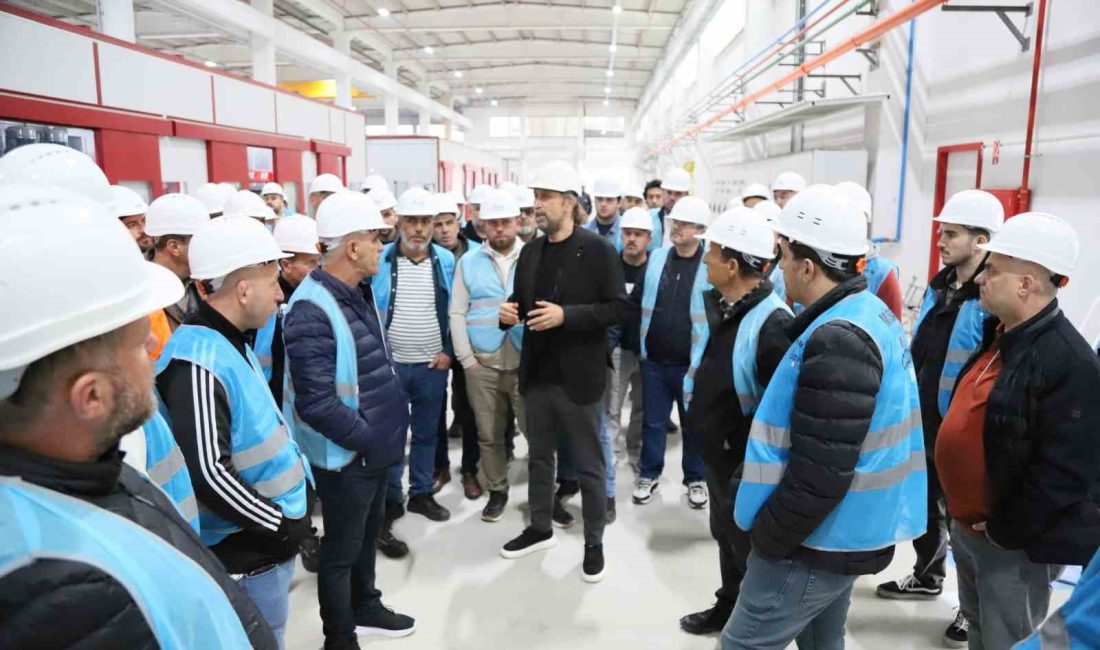 Bandırma ve Güney Marmara bölgesinde faaliyet gösteren mermer sektörü temsilcileri,