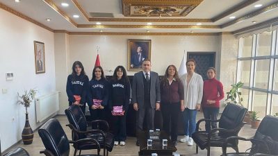 Kaymakam İlyas Memiş, "Sıfır Atıkla Sanat Yarışması" seçmelerinde, dereceye giren