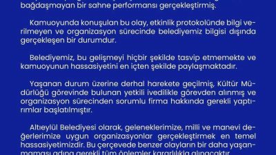 Balıkesir’de Altıeylül Belediye tarafından düzenlenen 23 Nisan Ulusal Egemenlik ve
