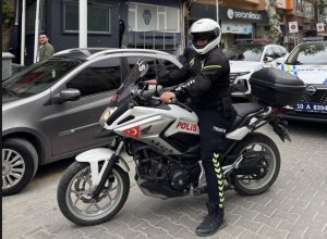 Balıkesir'in Gönen ilçesi, Gönen İlçe Emniyet Müdürlüğü bünyesinde oluşturulan motorize