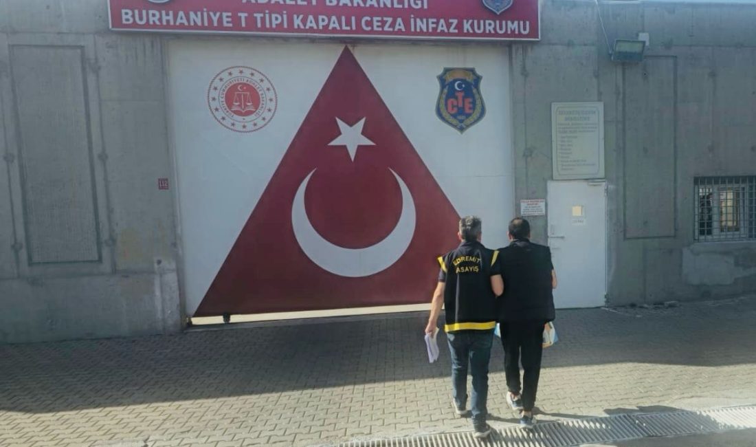 Balıkesir’de polis ekipleri tarafından aranan şahıslara yönelik yapılan eş zamanlı