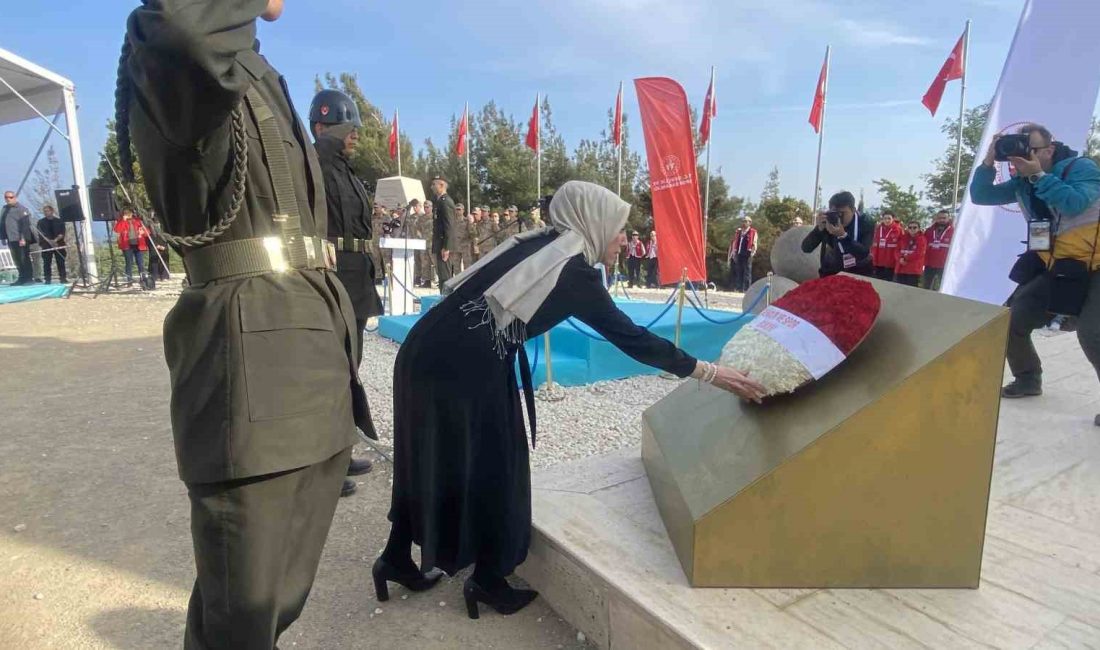 Çanakkale Kara Savaşları’nın 110’uncu yıl dönümü nedeniyle 57’nci Alay Vefa