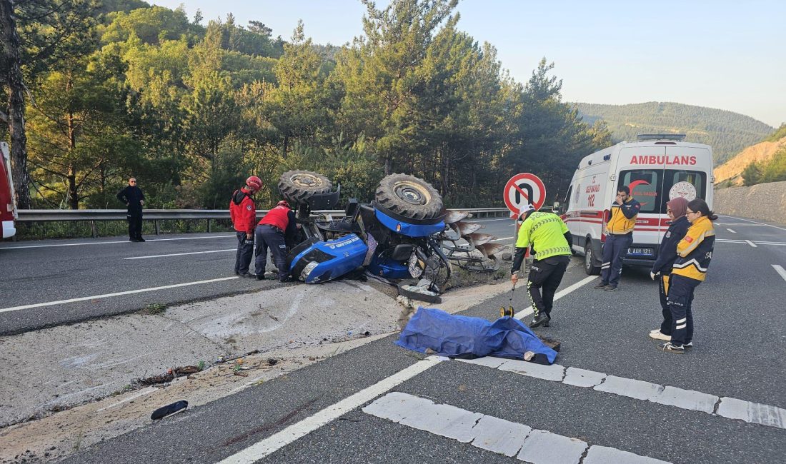 Traktör devrildi, sürücü hayatını kaybetti Balıkesir’in Havran ilçesinde meydana gelen kazada bir kişi hayatını kaybetti.