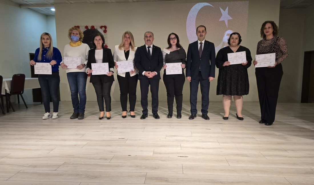 Bandırma’da kadınların sanayi sektöründe nitelikli iş gücüne katılımını artırmak amacıyla