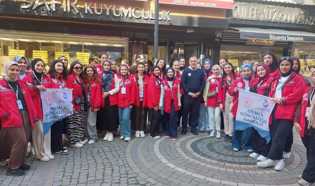 Gençlik ve Spor Bakanlığı tarafından yürütülen Uluslararası Damla Projesi kapsamında,
