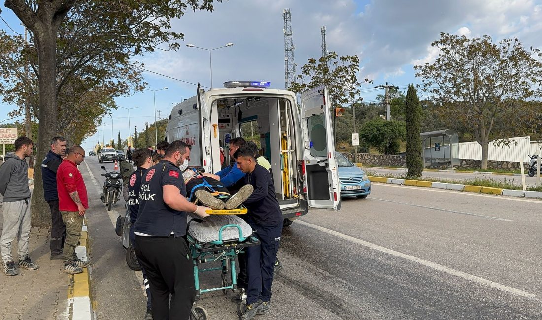 Balıkesir’de Yola dökülen yağ motosikleti devrilmesine neden oldu: 2 Yaralı Balıkesir’in Erdek ilçesinde traktörden dökülen yağ nedeniyle meydana gelen motosiklet