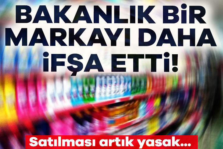 Ticaret Bakanlığı, çocuklar için risk taşıdığı gerekçesiyle bir temizlik ürününün