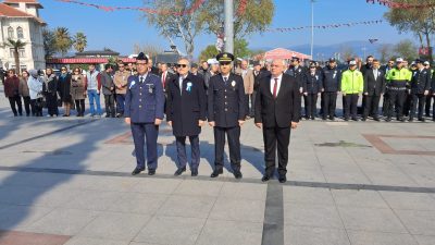 Türk Polis Teşkilatı’nın 180’inci kuruluş yıl dönümü, Bandırma Cumhuriyet Meydanı’nda