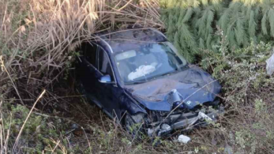 Balıkesir’de Edremit-Balıkesir karayolunda meydana gelen tek taraflı kazasında direksiyon hakimiyetini