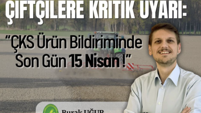 Türkiye Ziraatçılar Derneği Balıkesir İl Başkanı Ziraat Yüksek Mühendisi Burak