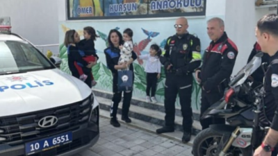 Balıkesir İl Emniyet Müdürlüğü Toplum Destekli Polislik Şube Müdürlüğü ekipleri,