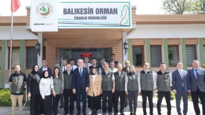 Orman Genel Müdürü Bekir Karacabey, Balıkesir Orman Bölge Müdürlüğü’nü ziyaret