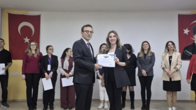 Balıkesir’in Bandırma ilçesinde ilkokul ve ortaokul düzeyindeki öğrencilerin katılımıyla düzenlenen