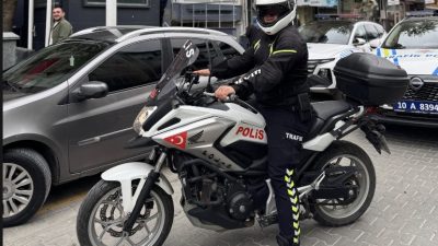 Balıkesir'in Gönen ilçesi, Gönen İlçe Emniyet Müdürlüğü bünyesinde oluşturulan motorize