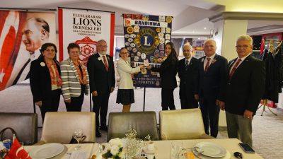 Balıkesir – Bandırma Lions Kulübü, geride bıraktığı bir yıllık dönemde