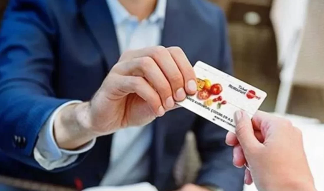 Yemek kartına harcama sınırı geldi: Günlük limit 158 lira Yemek kartlarıyla yapılan market harcamalarına Maliye Bakanlığı tarafından günlük 158