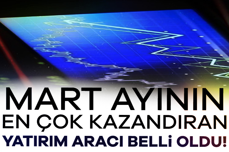 Mart ayının en çok kazandıran yatırım aracı belli oldu! Türkiye İstatistik Kurumu (TÜİK) mart ayına ilişkin finansal yatırım araçlarının