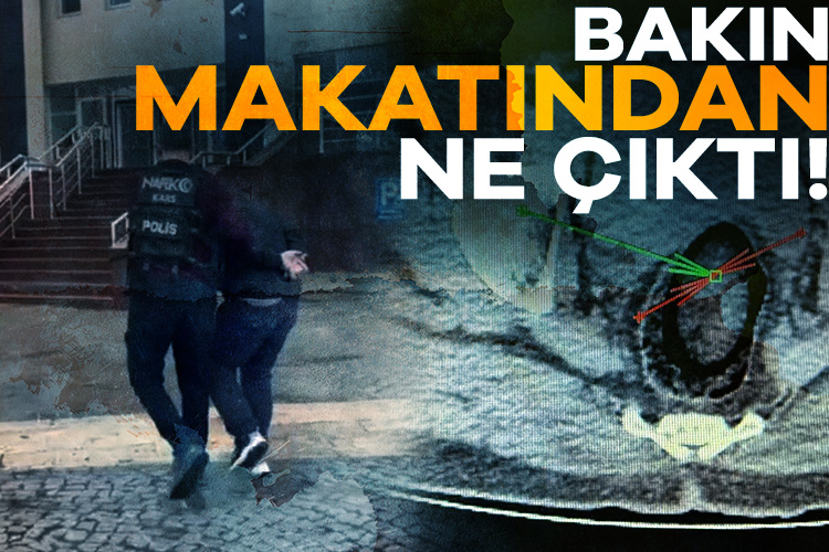 Kars'ta, polisin durdurduğu yolcu otobüsünde hareketinden şüphelenilen İran uyruklu F.H.