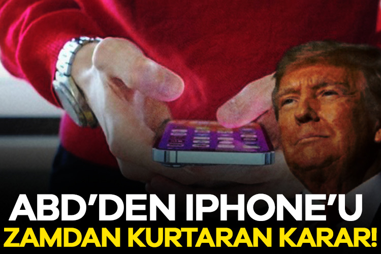 ABD’den iPhone’u zamdan kurtaran karar! ABD yönetimi, karşılıklı tarife uygulamalarına ilişkin düzenlemeler kapsamında akıllı telefonlar,