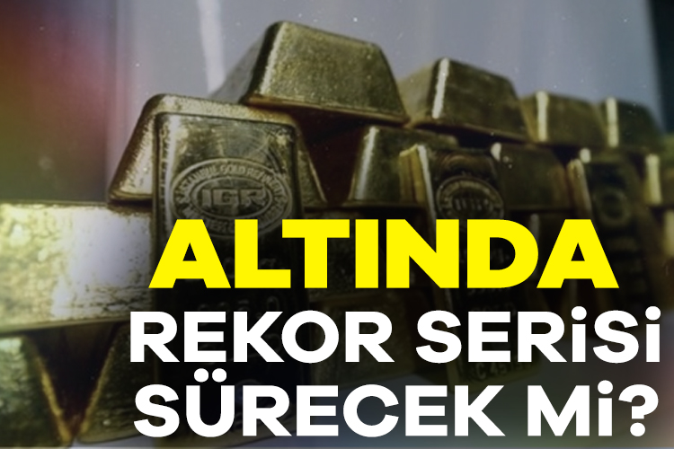 Altında rekor serisi sürecek mi? Altın, yeni haftaya hafif düşüşle başladı. Ons altın, 3 bin