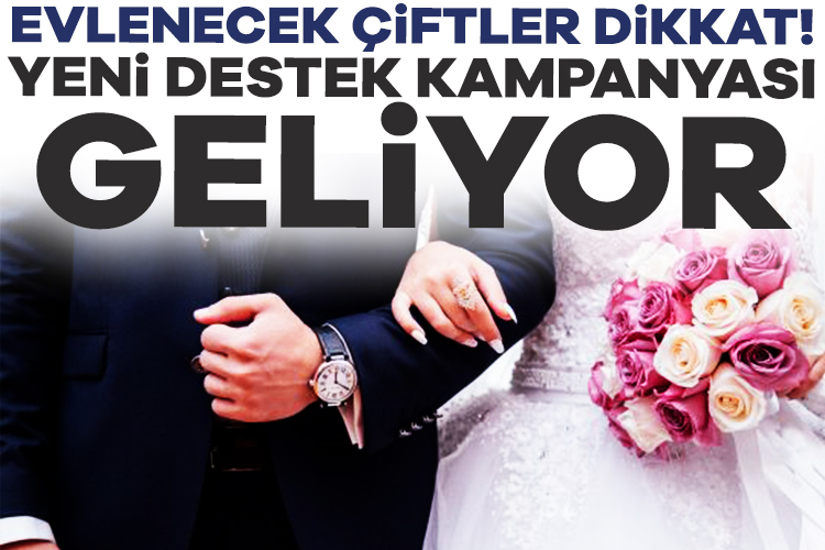 Evlenecek Çiftlere Yönelik Yeni Destek Programı Yolda Aile ve Sosyal Hizmetler Bakanlığı, evlilik hazırlığı yapan çiftler için