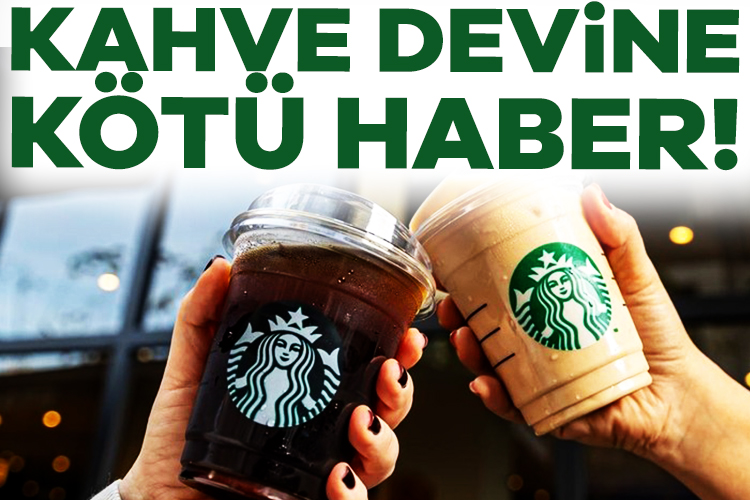 Dünyaca ünlü kahve devine kötü haber! Yılın ilk çeyreğine dair açıklanan rakamlar, kahve zincirinin yüzünü güldürmedi.
