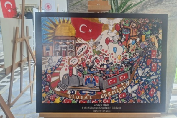 Bandırmalı Öğrenci Türkiye Birincisi Oldu Türkiye Büyük Millet Meclisi’nin (TBMM) 105. kuruluş yıl dönümü ve