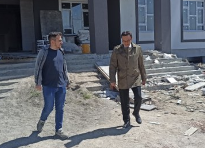 Bandırma’da Eğitim Kurumu İnşaatları Yerinde İncelendi Balıkesir’in Bandırma ilçesinde yapımı devam eden eğitim kurumları inşaatları,