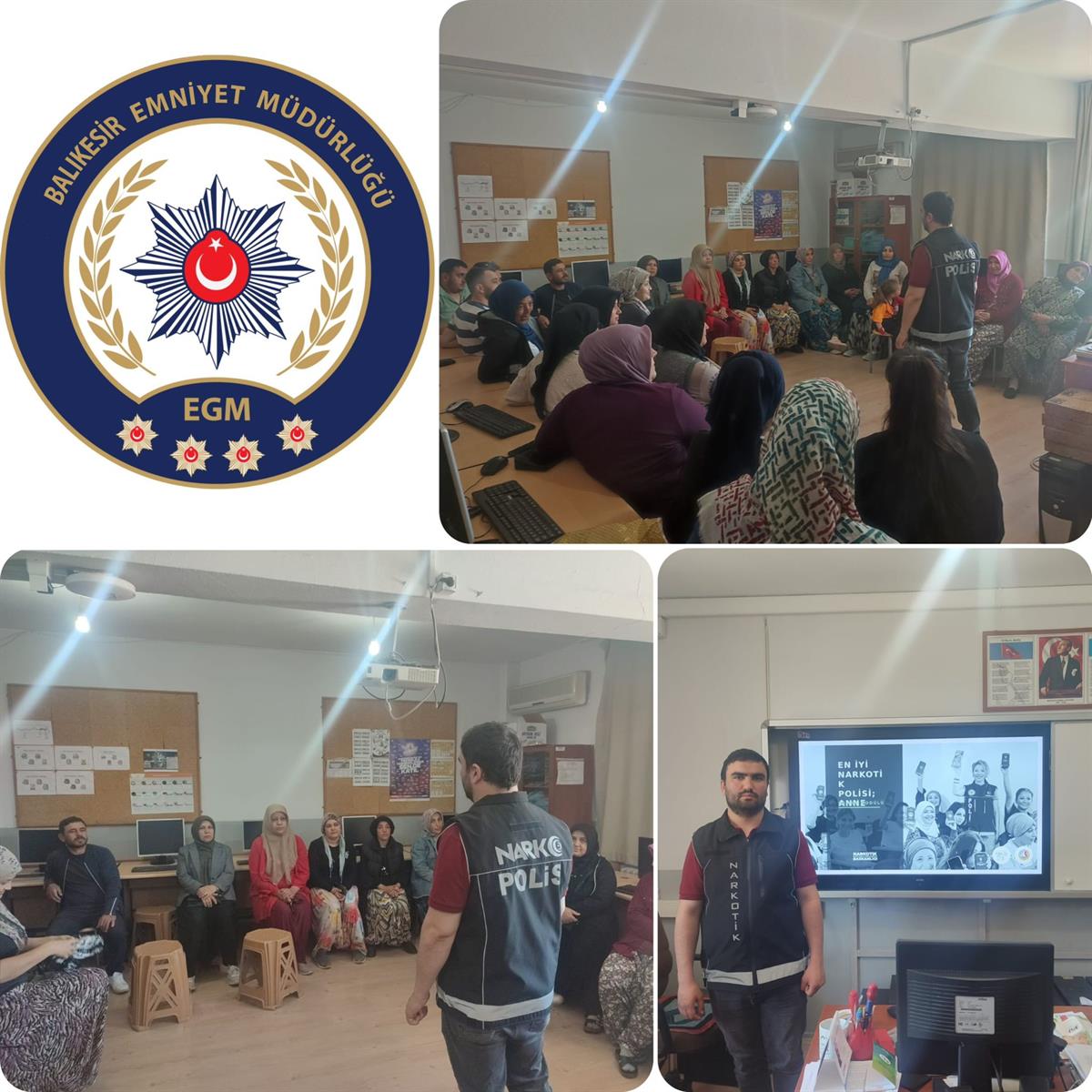 Balıkesir İl Emniyet Müdürlüğü Narkotik Suçlarla Mücadele Şube Müdürlüğü ekiplerince,