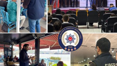 Balıkesir İl Emniyet Müdürlüğü Siber Suçlarla Mücadele Şube Müdürlüğü ekipleri,