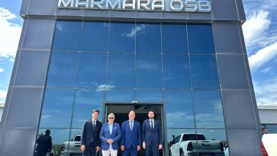 Bandırma Belediye Başkanı Dursun Mirza, Marmara Organize Sanayi Bölgesi’nde (OSB)
