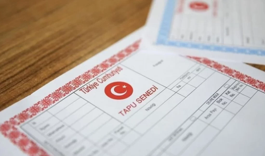 Tapu işlemlerinde ödenen döner sermaye bedeline yapılan yeni düzenlemeyle birlikte