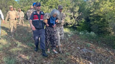 Balıkesir’in Dursunbey ilçesinde kaybolan zihinsel engelli kadın, jandarma ve destek