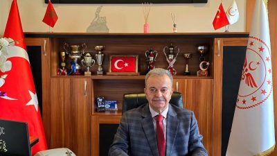 1954 yılında yapılan Balıkesir Devlet Hastanesi yeni hizmet binası yapımı