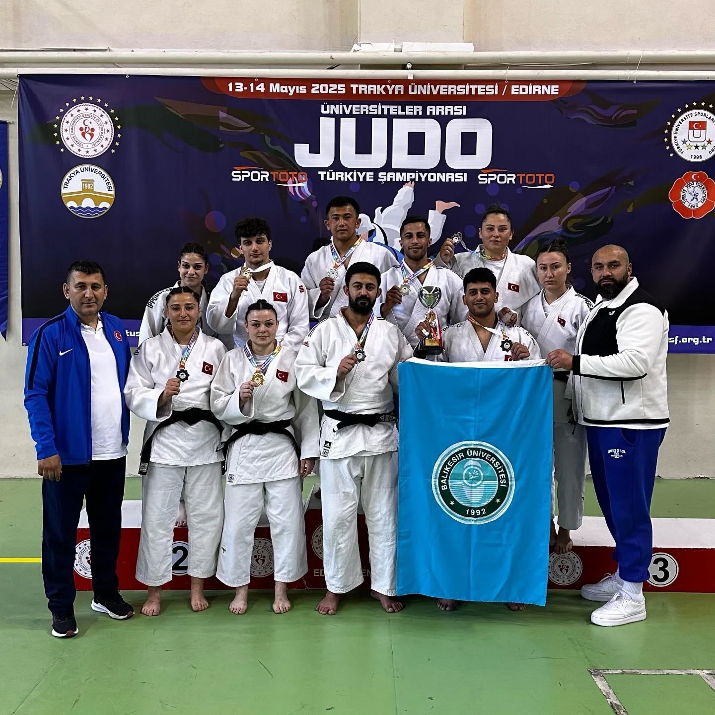 Üniversiteler Spor Federasyonu ile Türkiye Judo Federasyonu iş birliğinde düzenlenen