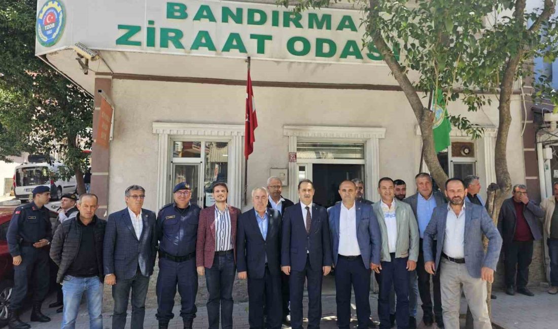 Balıkesir’in Bandırma ilçesinde 14 Mayıs Dünya Çiftçiler Günü, Ziraat Odası