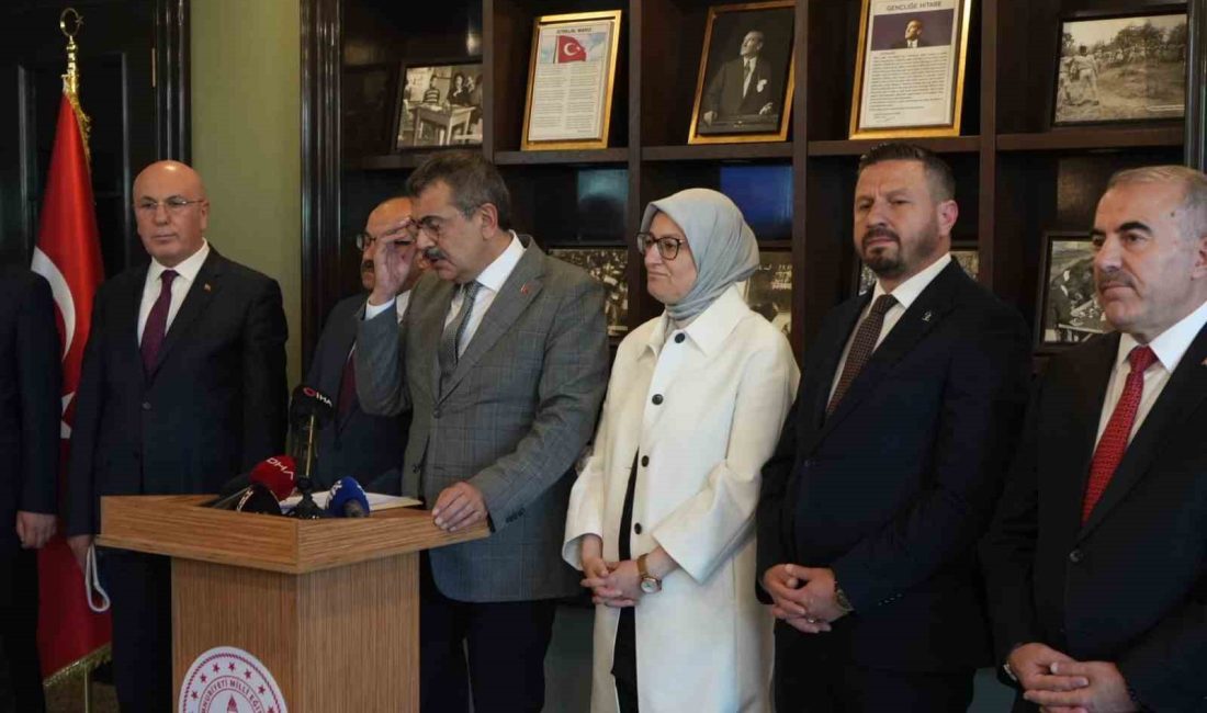 Milli Eğitim Bakanı Yusuf Tekin Balıkesir ziyaretinde Balıkesir’in eğitim-öğretimini ilgilendiren