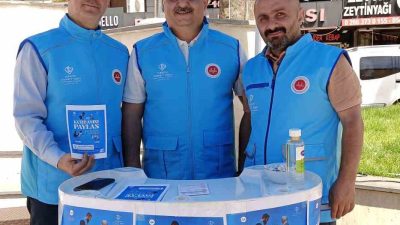 Türkiye Diyanet Vakfı, Balıkesir’in Edremit ilçesinde kurban bağışlayacak vatandaşlar için