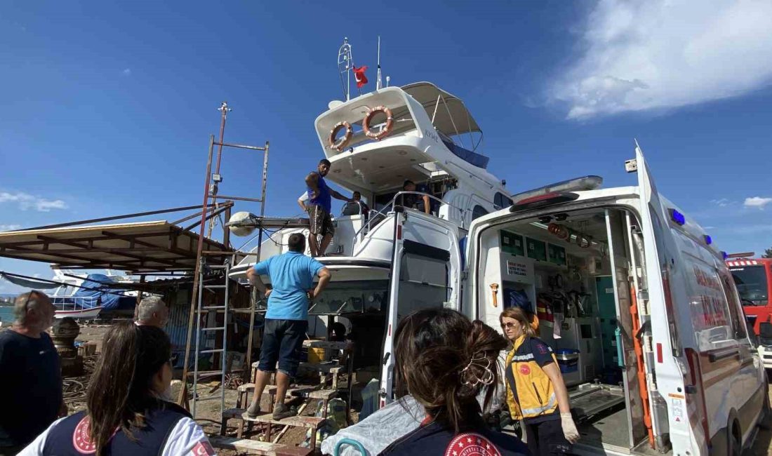 Lüks yatın bakımını yaparken güverteden düşen bir kişi yaralandı Balıkesir’in Ayvalık ilçesinde bir yatta tadilat yaparken güverteden motor bölümüne