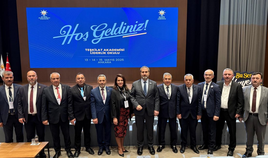 AK Parti Bandırma İlçe Başkanı Göksel Karlahan, Teşkilat Akademisi Liderlik