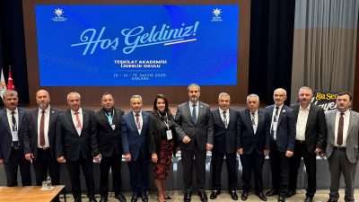 AK Parti Bandırma İlçe Başkanı Göksel Karlahan, Teşkilat Akademisi Liderlik