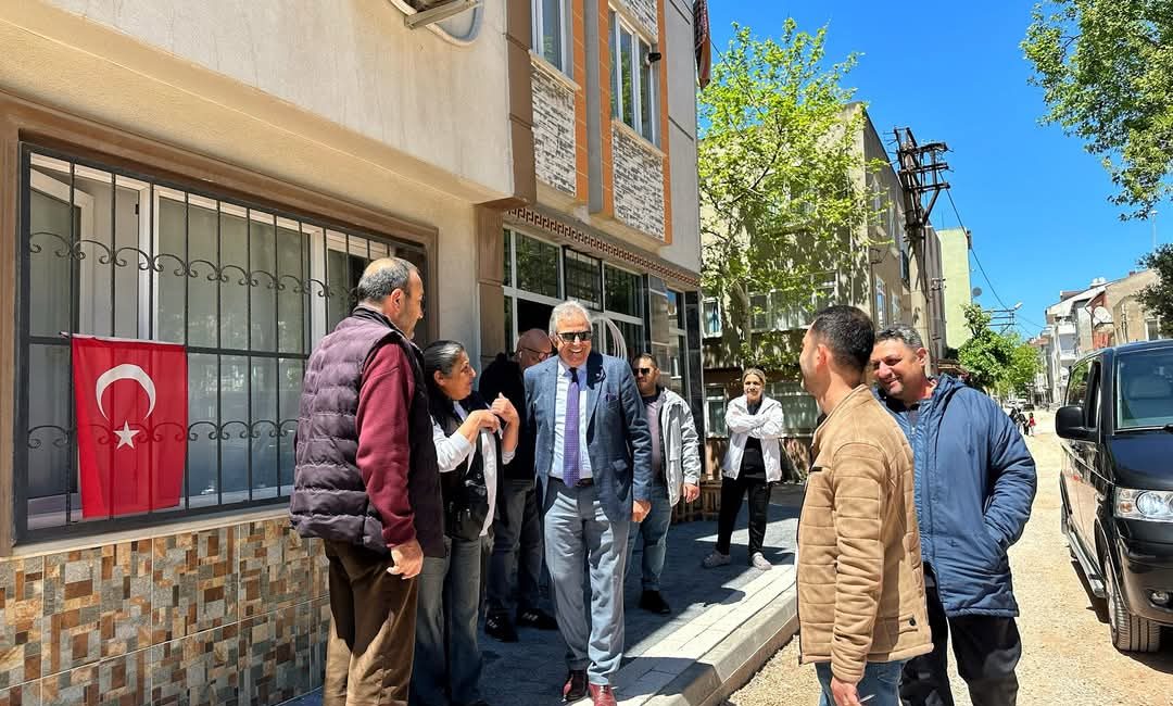 Bandırma Belediye Başkanı Dursun Mirza, Çınarlı Mahallesi 7002. Sokak’ta yürütülen