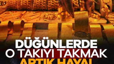 Yükselen maliyetler, geleneksel takı alışverişini her geçen gün daha da